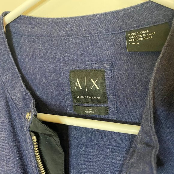 Armani Exchange Long Sleeve Zip - Picture 2 of 2